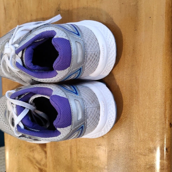 Saucony Cohesion 11 gray silver and purple size 6.5 running shoes - Picture 5 of 12
